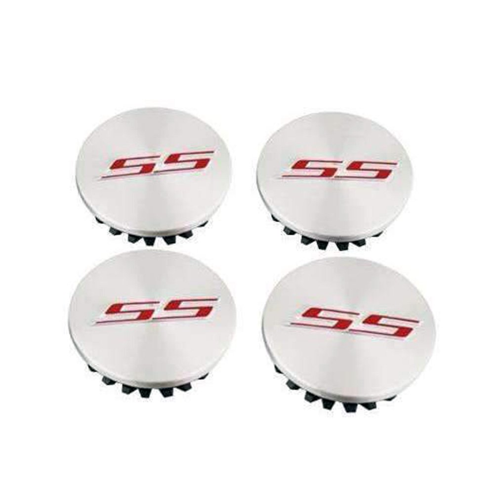 Chevrolet SS Silver Hubcap Wheel Cover Center Cap Set