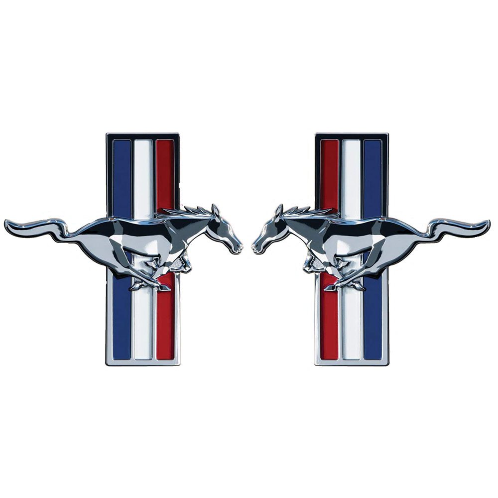 Mustang Side Emblem Sticker Logo Door Badge Sign
