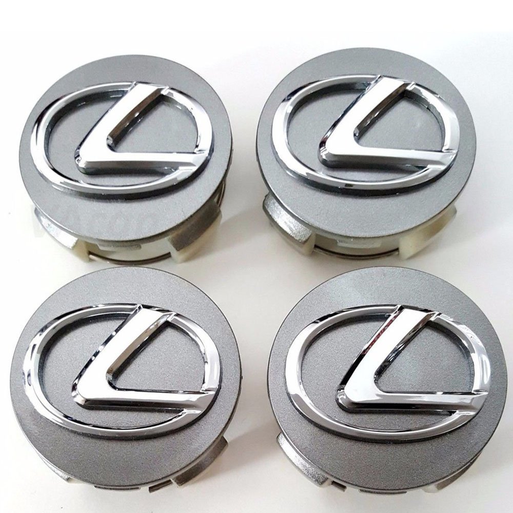 62mm Lexus Grey Hubcap Wheel Cover Cap Center Logo
