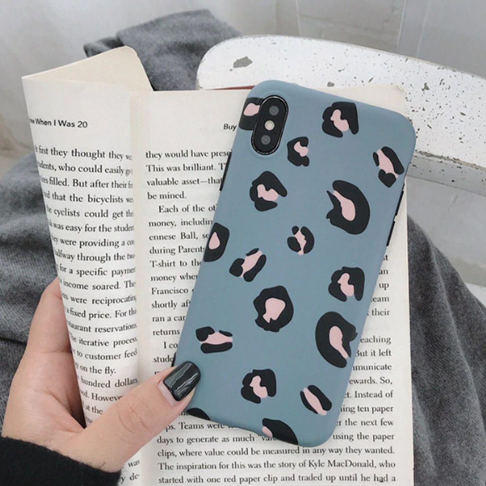 Leopard Print Phone Case Cover For Iphone 11 Pro XS Max XR X SE 2020 8 7 6 6S Plus Soft Back Cases