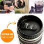 Lens Mug Photograph Present Coffee Cup Black