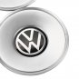 4x 155mm Volkswagen for VW 3B0601149 Emblem Logo Set Hubcaps Center Caps Wheel Hubcaps Hub Cap