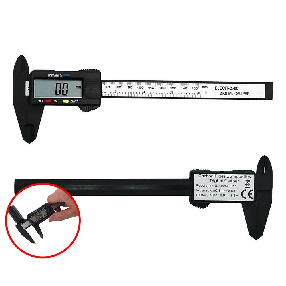 Carbon Fiber Composites Digital Electronic Digital Caliper