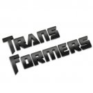 3D Black Metal Transformers Autobot Deception Car Emblem Badge Decal Sticker