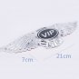 3D Metal Luxury VIP Logo Wings Car Bonnet Hood Emblem Badges Decal Sticker