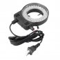 Plastic 144LEDs 60000LM 4.5W Adjustable Microscope LED Ring Light Illuminator