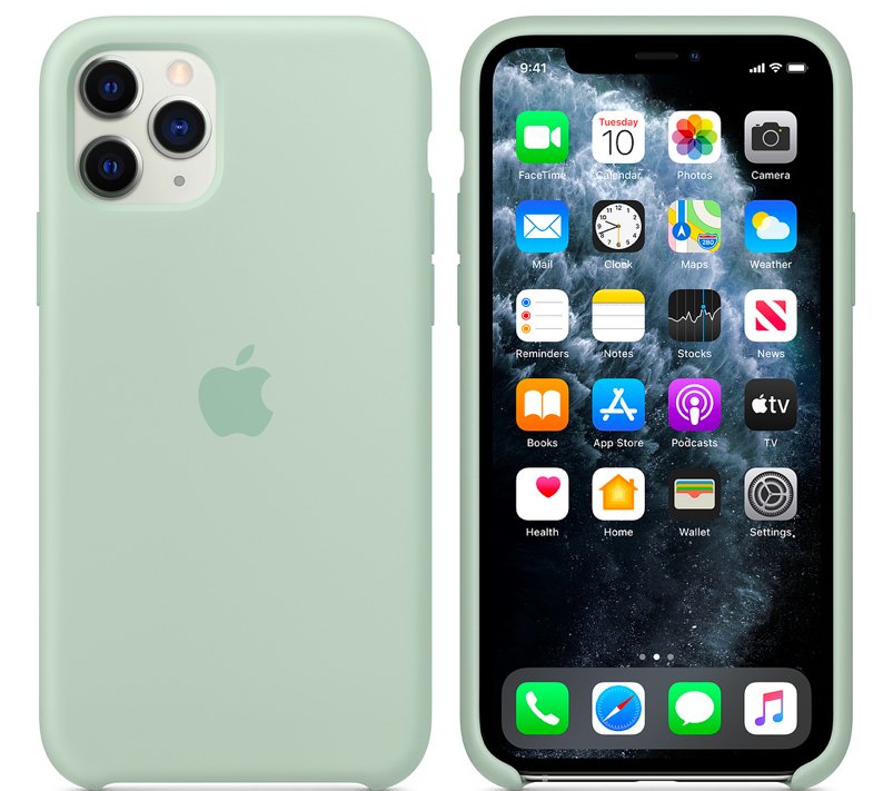 Apple Beryl Silicone Case for iPhone 11 Pro Max Protection Cover
