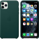 Apple Forest Green Genuine Leather Case for iPhone 11 Pro Max Protection Cover
