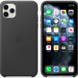 Apple Black Genuine Leather Case for iPhone 11 Pro Max Protection Cover