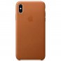 Apple iPhone XS Max 6,5″ Brown Genuine Original Leather Case Cover