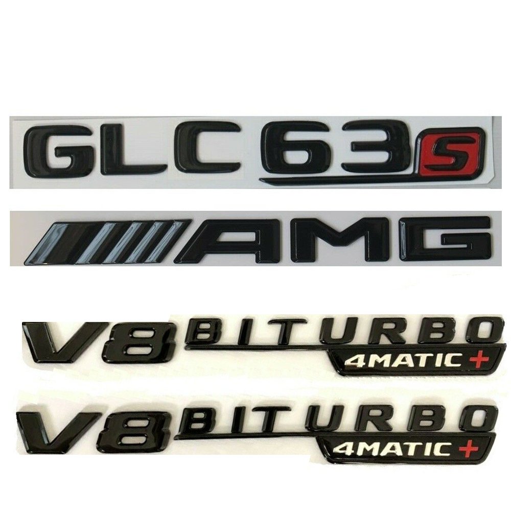 Glc S Amg V Biturbo Matic Sticker Logo Emblems For Mercedes Benz X Hot Sex Picture 2462