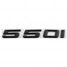Black 550 i Number Trunk Letters Emblem Badge Emblems Badges for BMW 550i