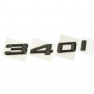 Black Number Letters Trunk Emblem Sticker Badges for BMW 3 Series 340i