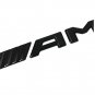 Gloss Black S63 AMG V8 BITURBO 4MATIC+ Trunk Fender Emblems for Mercedes Benz