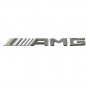 Chrome S65L AMG V12 BITURBO Trunk Fender Badges Emblems for Mercedes Benz