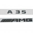 Black Trunk Letters Emblem Badges Emblems for Mercedes Benz W177 A35 AMG 2017+