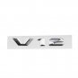 3D Chrome Letters V 12 Fender Emblems Badges for Benz Maybach S600L S500L V12
