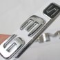 Flat Chrome Letters GLE63s Trunk Emblems Badges for Mercedes Benz GLE63 AMG S