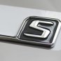 Flat Chrome Letters GLE63s Trunk Emblems Badges for Mercedes Benz GLE63 AMG S