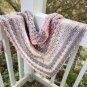Triangle Shawl Spring Scarf Crocheted Shawl