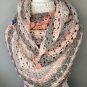 Triangle Shawl Spring Scarf Crocheted Shawl