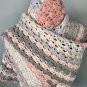 Triangle Shawl Spring Scarf Crocheted Shawl