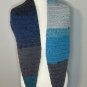 Sparkle Pom Pom Scarf Ombr&Atilde;&copy; Crocheted Scarf
