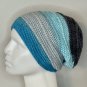 Sparkle Shiplap Slouchy Hat Crocheted Slouch Hat