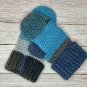 Sparkle Ombr&Atilde;&copy; Crochet Mittens Handmade