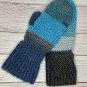Sparkle Ombr&Atilde;&copy; Crochet Mittens Handmade