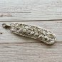 Boho Crocheted Keychain Beaded Handmade Key Fob Lanyard