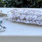 Boho Crocheted Keychain Beaded Handmade Key Fob Lanyard