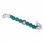 Green Aventurine White Turquoise 4mm Stretch Bracelet
