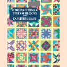 200 Patterns: Best of Blocks from Quilter's Newsletter Magazine