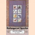Endangered Species Applique Quilt Pattern