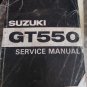 Suzuki GT550 Service Manual