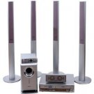 Panasonic SCHT822 600 Watts DVD+VCR Home Theater System With Tower Speakers