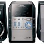 Panasonic SCPM29 140Watts 5-CD Changer CD + Cassette Micro System