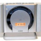 Fisher PH-DTA120 Stylish slim style CD Player with Timer, Clock and Sleep Function