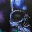 "Cold Steel II" Skull Poster Art Print