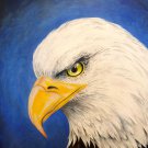 "Fearless" Eagle Art Poster Print