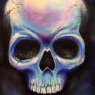 "Cold Steel" Skull Artwork Poster Print by Gregg's Deep Colors