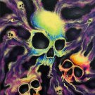 "Psychedelia" Skull Poster Art Print