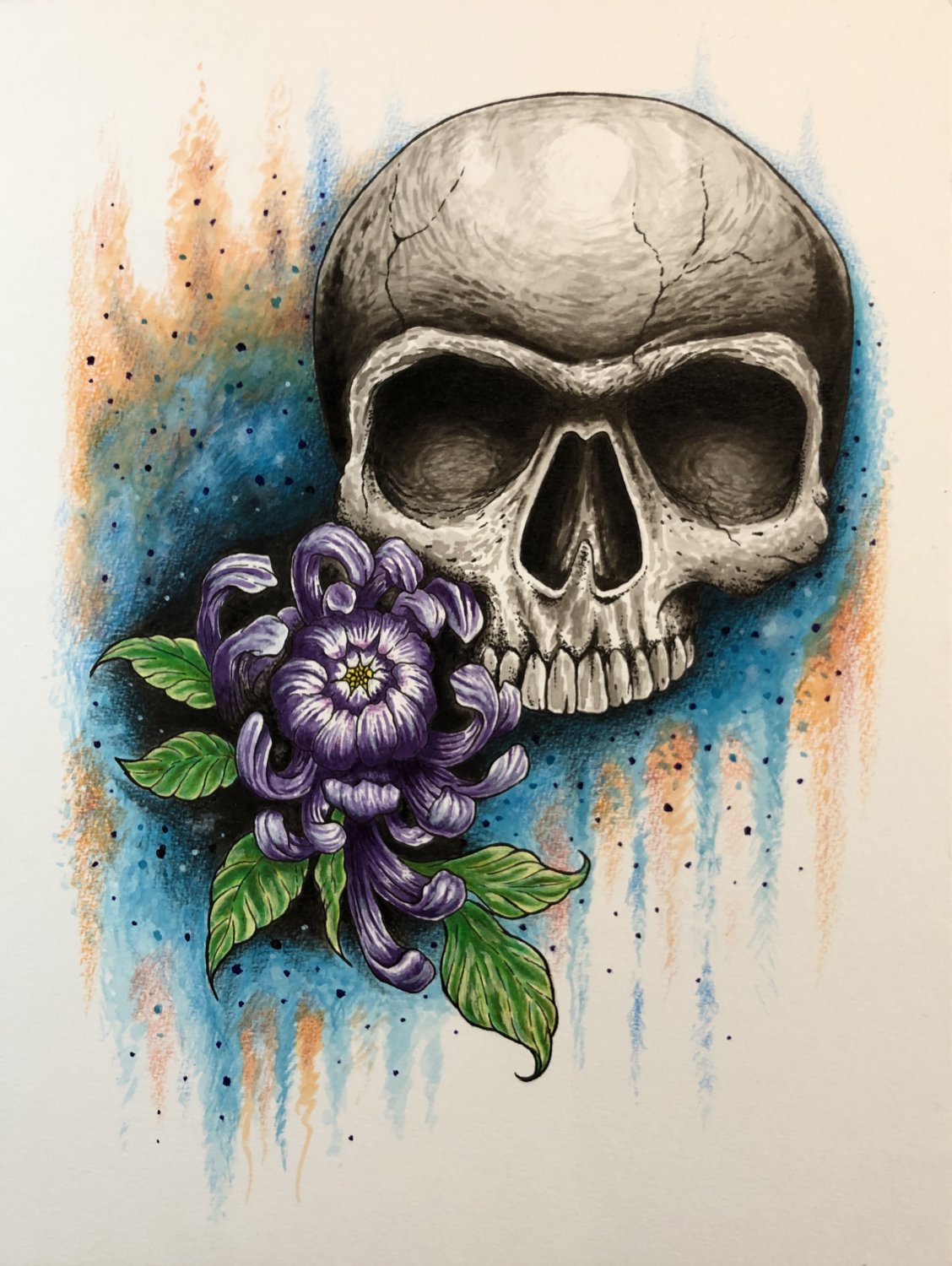 Skull and Mum