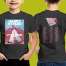 2021 PERFORM HARRY STYLES LOVE ON N.AMERICA TOUR BLACK TEE SHIRT FOR KIDS TWO SIDE CODE Z81