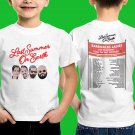 2021 PERFORM BARENAKED LADIES LAST SUMMER ON EARTH N.A WHITE TEE SHIRT FOR KIDS TWO SIDE CODE Z80