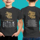 2021 PERFORM JASON ISBELL N LUCINDA WILLIAM SUMMER TOUR BLACK TEE SHIRT FOR KIDS TWO SIDE CODE Z80