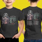 2021 PERFORM APOCALYPTICA CELL-0 N.AMERICAN TOUR BLACK TEE SHIRT FOR KIDS TWO SIDE CODE Z80