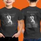 2021 PERFORM APOCALYPTICA CELL-0 N.AMERICAN TOUR BLACK TEE SHIRT FOR KIDS TWO SIDE CODE Z81