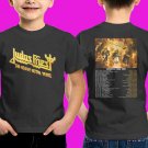 2021 PERFORM JUDAS PRIEST 50 HEAVY METAL YEARS EUROPE TOUR BLACK TEE SHIRT FOR KIDS CODE Z80